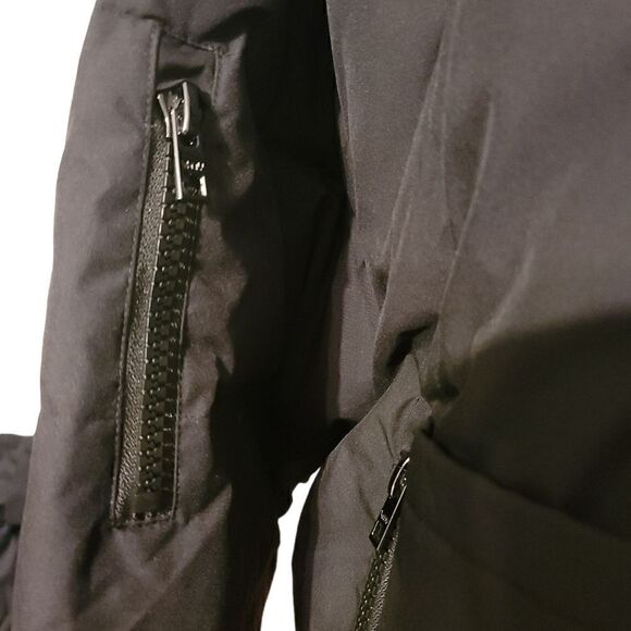 VHNY Vivienne Hu New York Cropped Black Puffer Jacket Ladies Size L - Picture 3 of 11